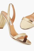 So Nude Block Sandal