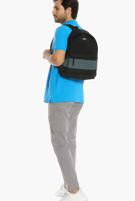 Neocroc Reflective Band Canvas Zippered Backpack