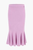 Marciano Low Ruffles Midi Skirt