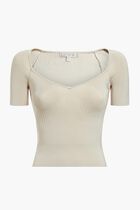Rib Sweater Top