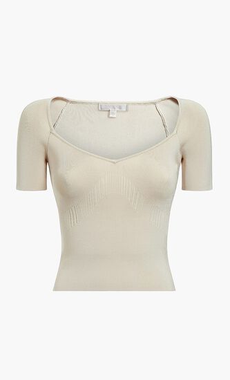 Rib Sweater Top
