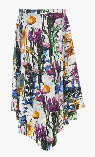 REWILD FLORA PRINT SKIRT