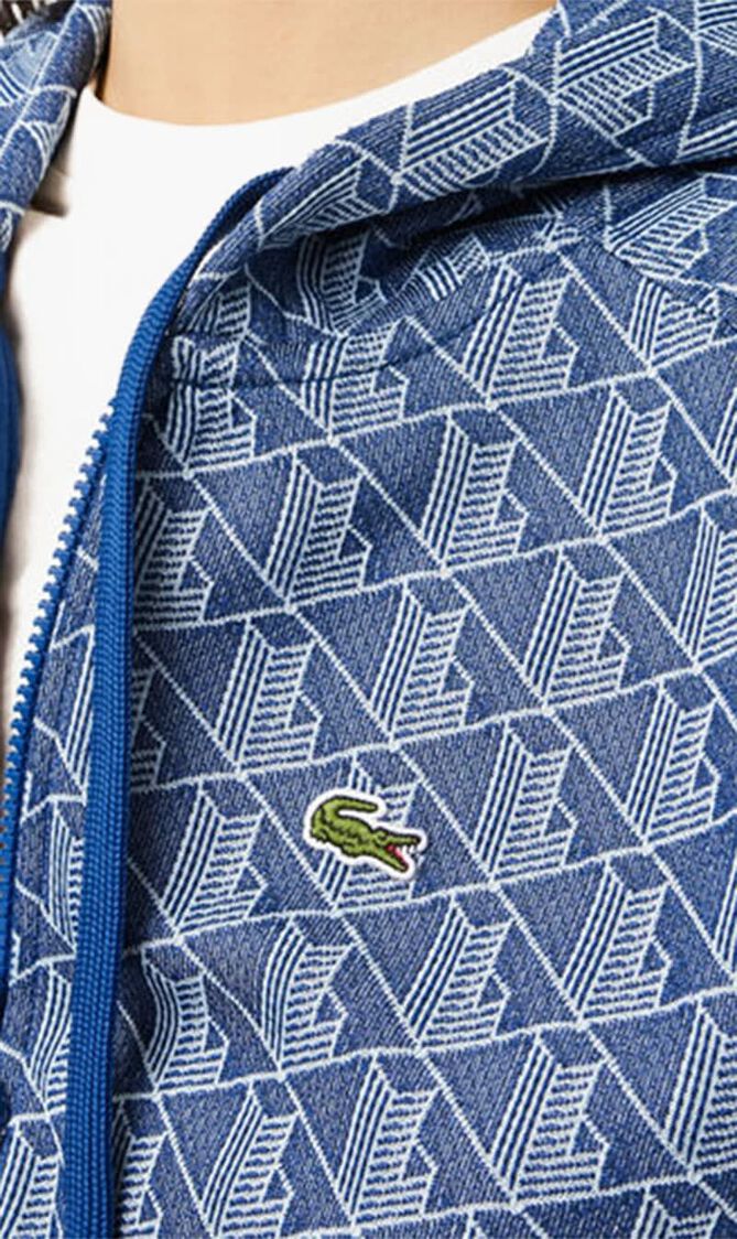 Jacquard Monogram Hoodie