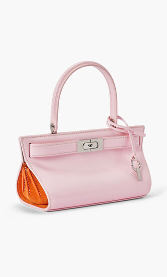LEE RADZIWILL HIGH SHINE PETITE CAT EYE BAG