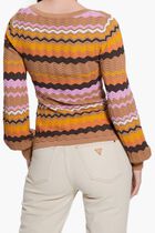 Virginia Chevron Henley Swtr