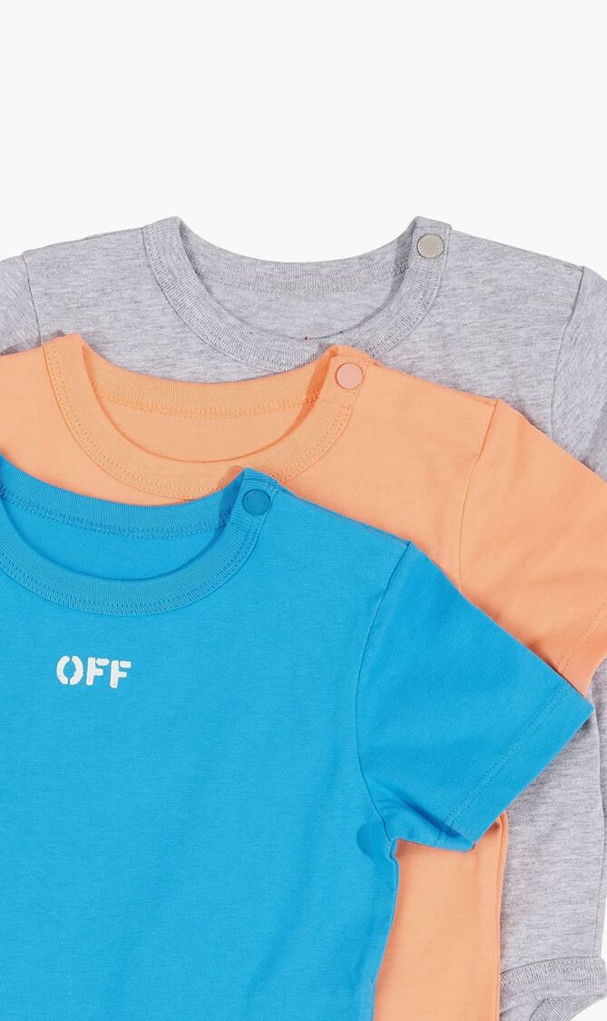OFF STAMP 3-PACK BODY SS MULTICOLOR WHI