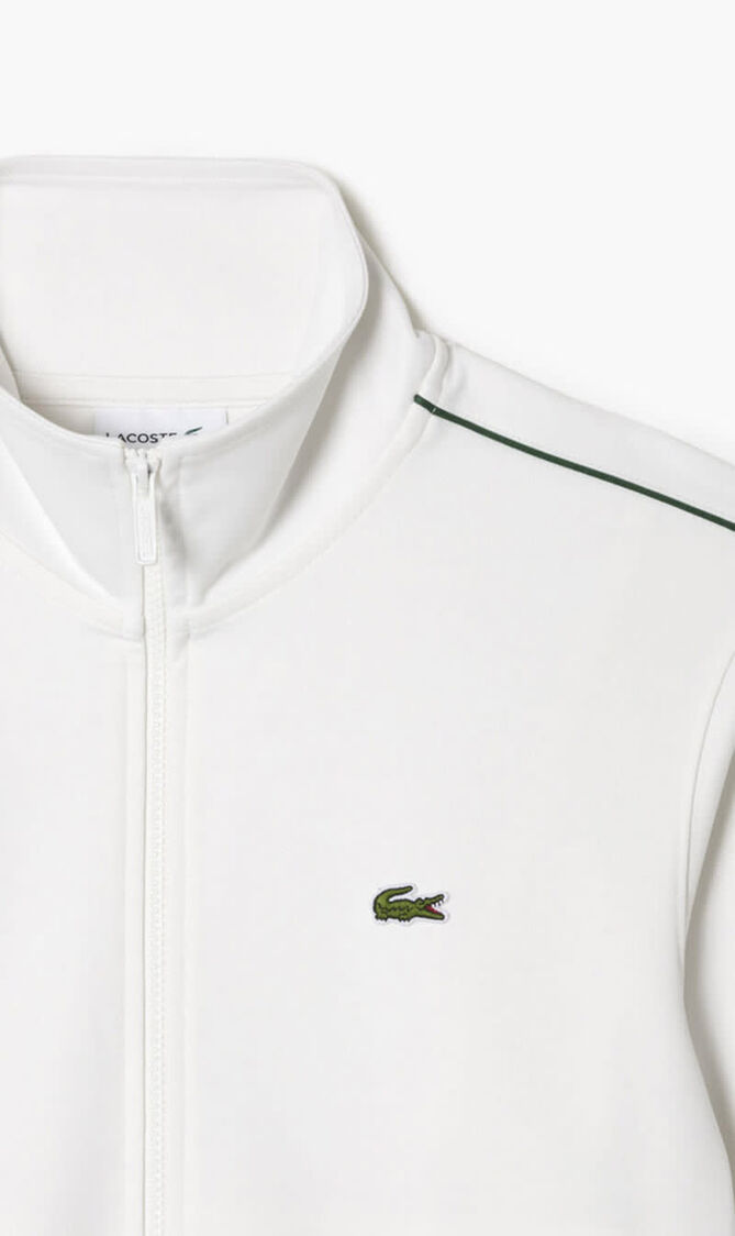 Paris Pique Zip Front Track Jacket