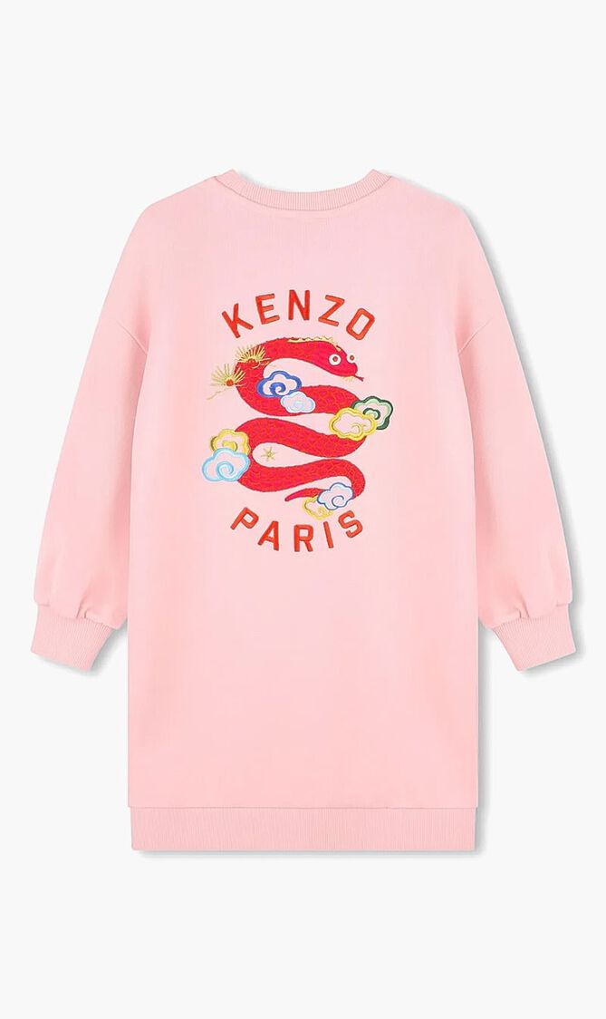 Logo Embroidered Dress