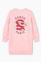 Logo Embroidered Dress