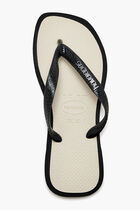 Top Fusion Square Flip Flops