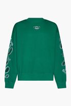 BANDANA ARR SKATE CREWNECK COLLEGE GREEN