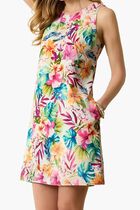 Garden of Hope & Courage Silk Shift Dress