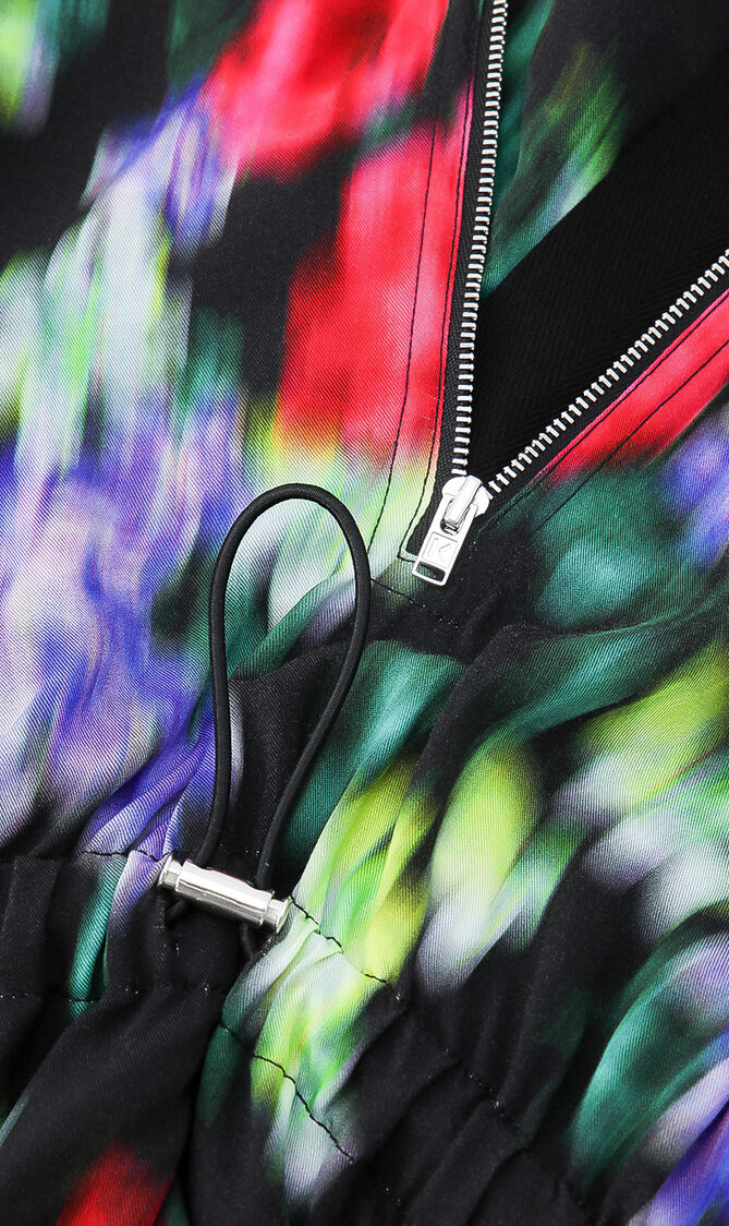 Floral Waisted Midi Dress