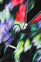 Floral Waisted Midi Dress