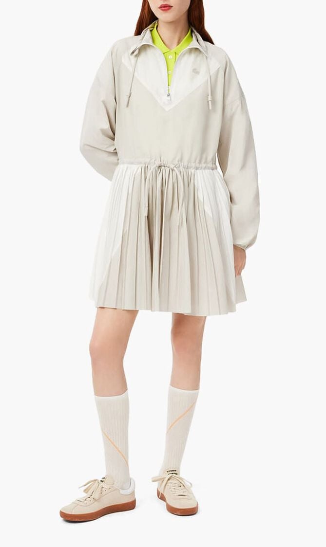 Long Sleeved Colourblock Dress