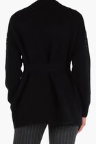 Sibilla Belted Embellished Cardigan