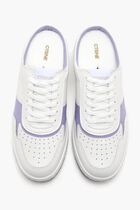 MULE WHITE PURPLE LEATHER LADIES