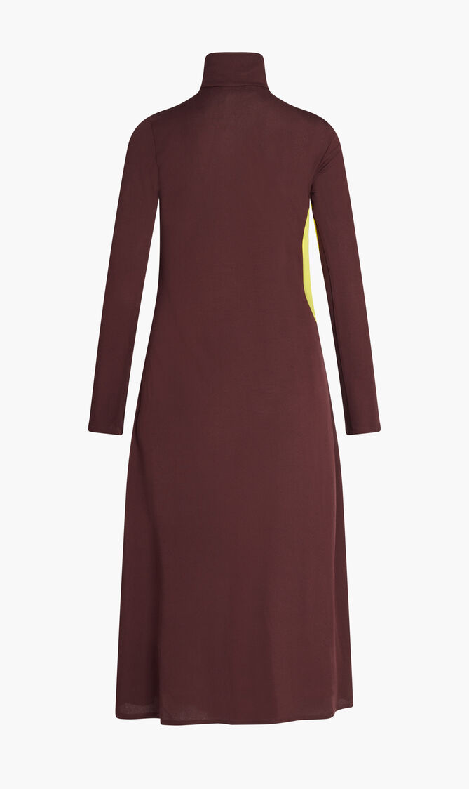 COLORBLOCK JERSEY DRESS