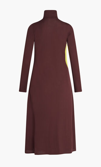 COLORBLOCK JERSEY DRESS