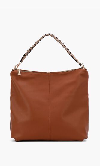 Woven Strap Shoulder Bag