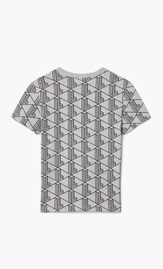 Monogram Print Cotton T-shirt
