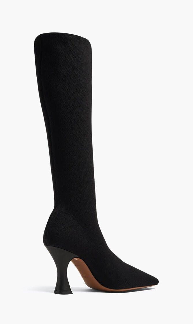 Ran Under The Knee Knit Boots