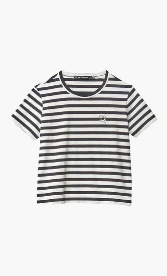 IKON STRIPE BOXY T SHIRT
