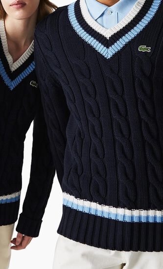 Striped Knit Sweater