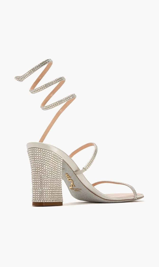 Grey Satin/C.Silver Shade Strass