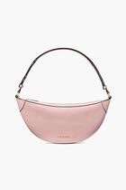 2-in-1 Pebbled Leather and Logo Jacquard Shoulder Bag 2-in-1 Pebbled Leather and Logo Jacquard Shoulder Bag