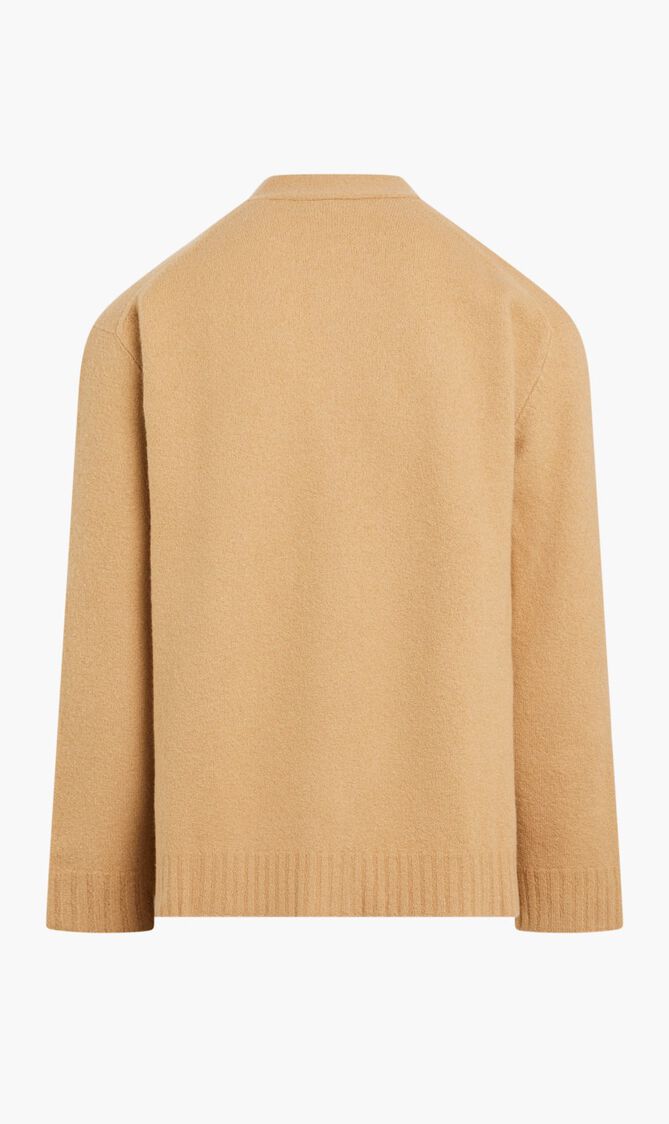 Wool V Neck Cardigan