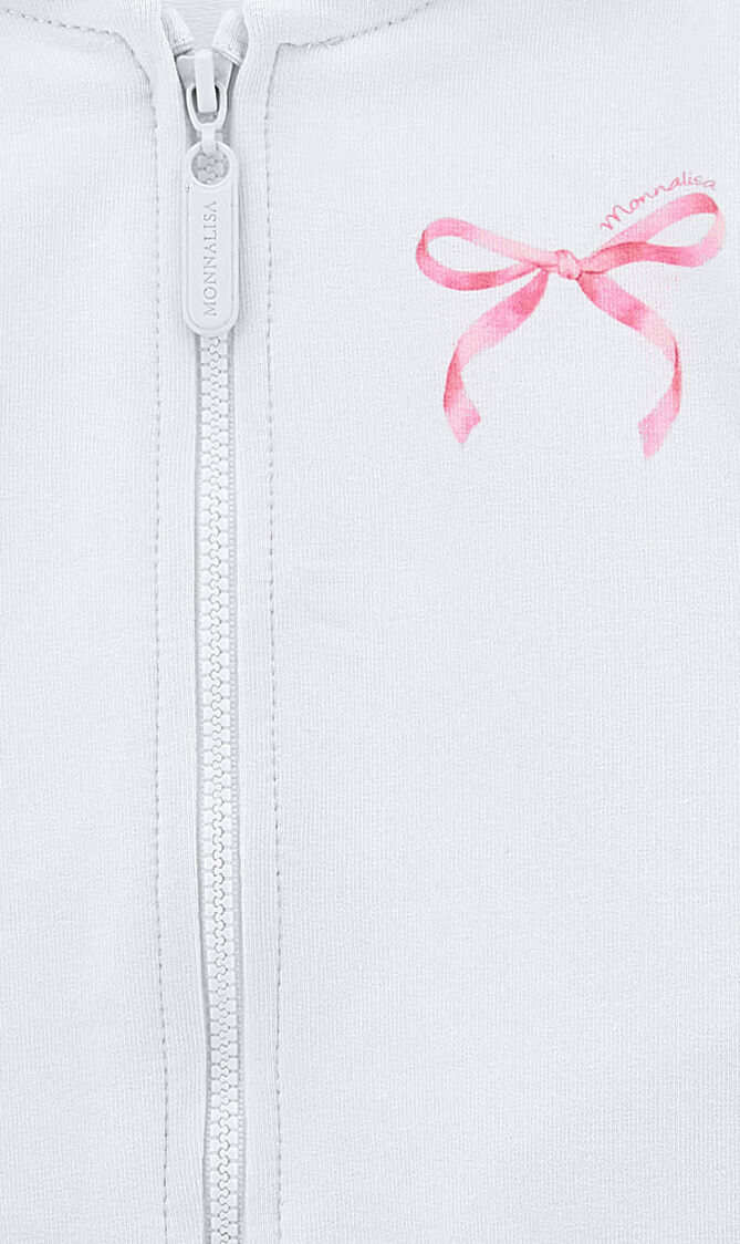 Open Hoodie with Roses