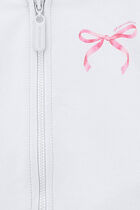 Open Hoodie with Roses