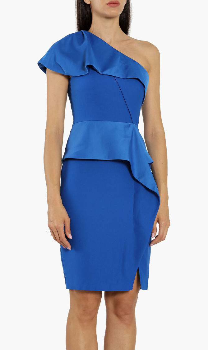 Buy TED BAKER Pana One Shoulder Peplum Dress for AED 195.00 The