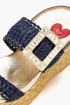 SUMMER STRASS RAFIA SANDAL ESPA 60