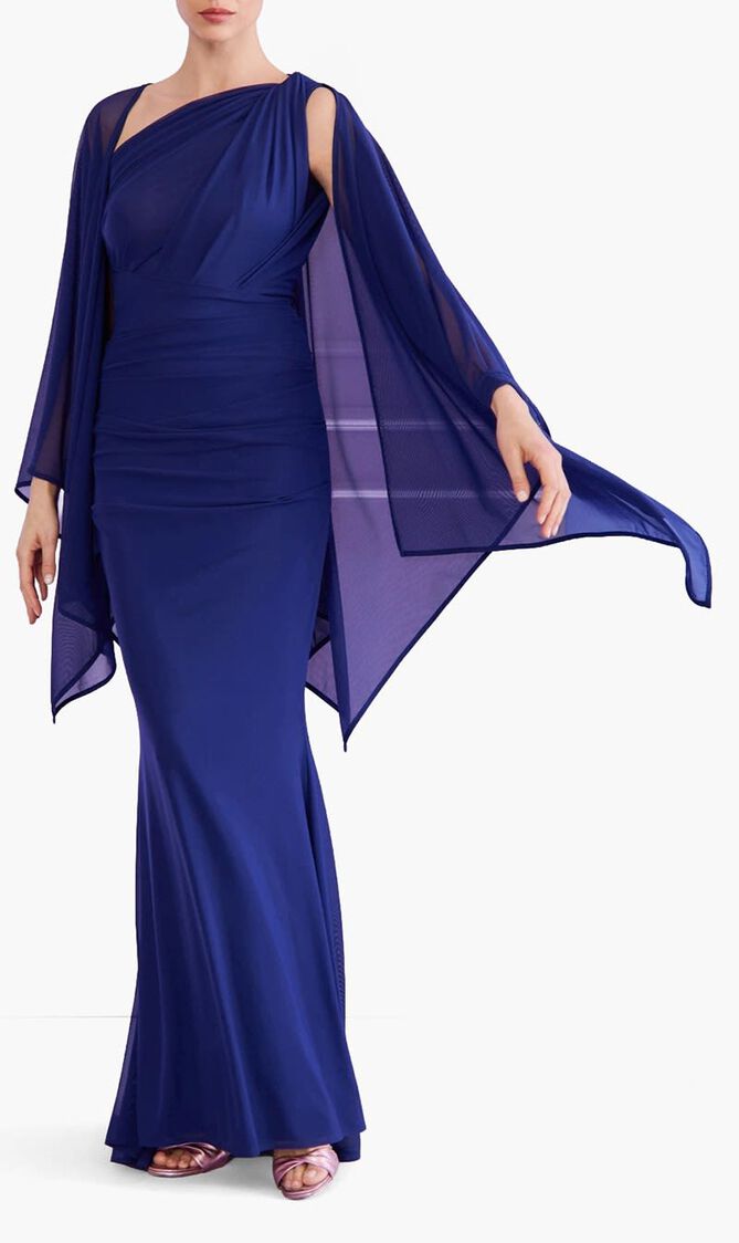 PONCHO STRETCH TULLE