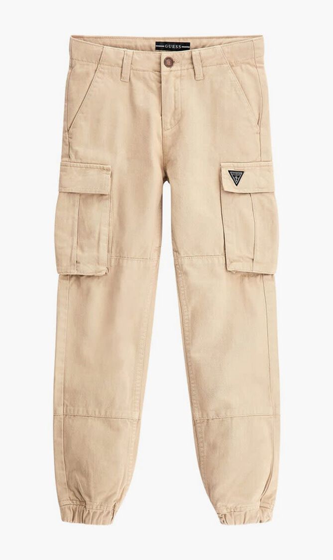GABARDINE CARGO PANTS