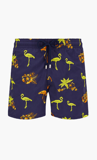 Flamingo Printed Shorts