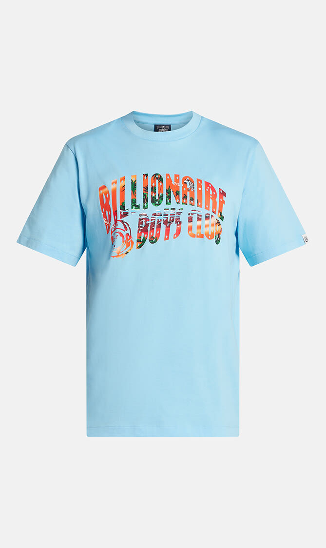 TROPICAL ISLAND FILL ARCH LOGO T SHIRT