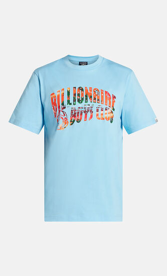 TROPICAL ISLAND FILL ARCH LOGO T SHIRT