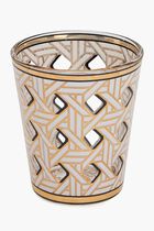 Basketweave Glassware, Set of 4 Basketweave Glassware, Set of 4