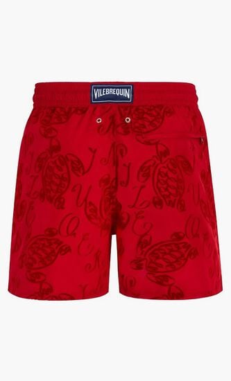 Ultra Light and Packable Ribbons Turtle Swim Shorts