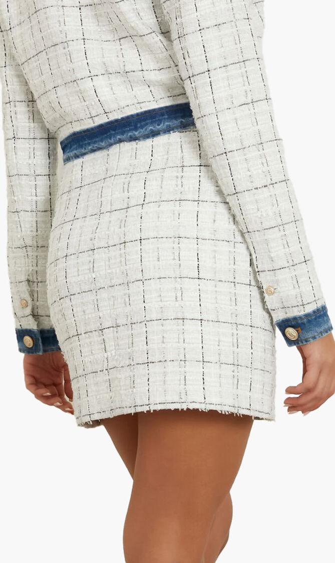 Tweed Mini Skirt