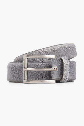 Fur Leather Belt