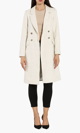 Sophili Double Breasted Collar Coat