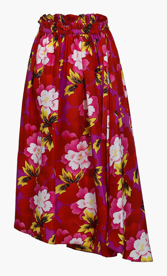 Long Belted Skirt