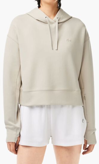 Short Cut Cotton Hoodie