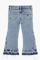 Str Denim Flare Wembroidery