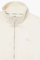 High Zipped Neck Oversized Popover Jacket