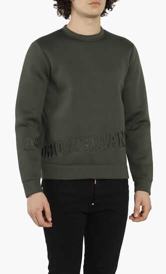 Embroidered Logo Sweatshirt